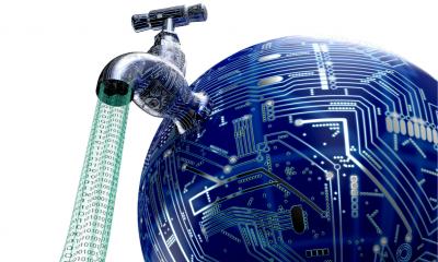 Concept of a data leak