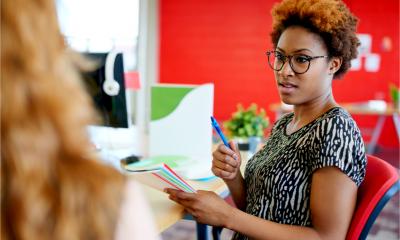 Female entrepreneurs managing their business