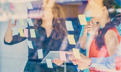 A team assess the objectives and results they should target